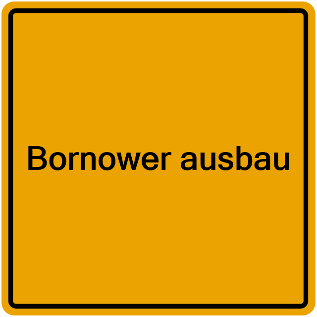 Einwohnermeldeamt24 Bornower ausbau